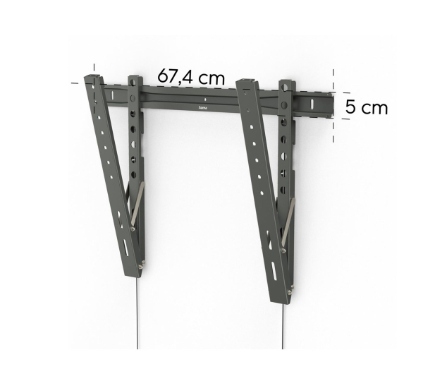 Hama Uchwyt LCD/LED VESA 600x400 motion 90" ultraslim - 1516973 - zdjęcie